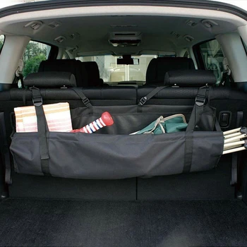 

Car Gadget Large Capacity Back Seat Organizer Seat Back Boot Bag Hanging Pocket Trunk Organizer Auto Stowing Tidying Supplies