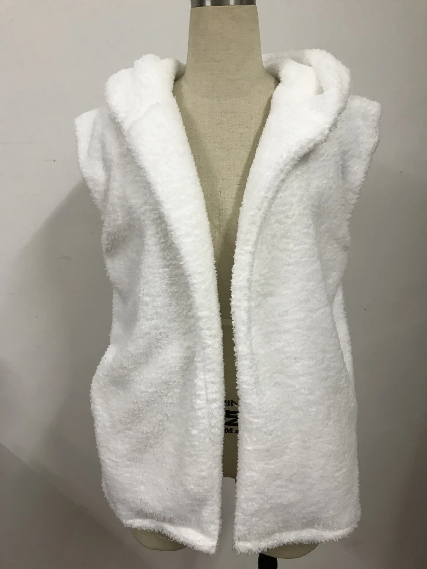 New Arrival Women's Hooded Vest Sleeveless Coat clip Spring and Autumn Loose Female Cardigan cape Sweater Outerwear