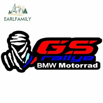 

EARLFAMILY 13cm x 5.4cm Sticker for DAKAR Rallye Motorrad Funny Car Stickers 3D Car Accessories Decoration Decals