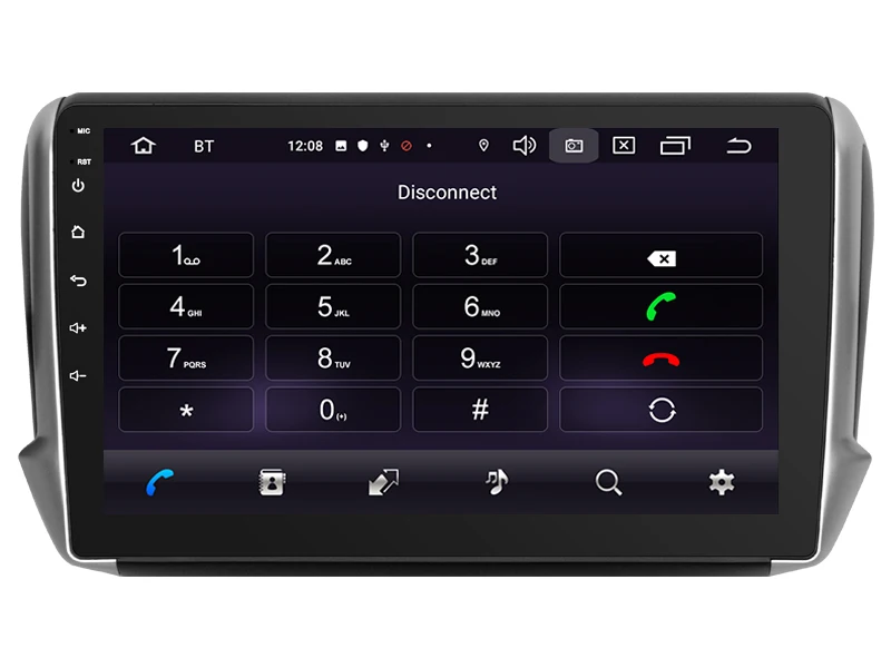 OTOJETA Android 9,0 плеер умный Автомобильный мультимедийный радио для peugeot 2008 208 CITROEN gps навигация по Bluetooth магнитофон