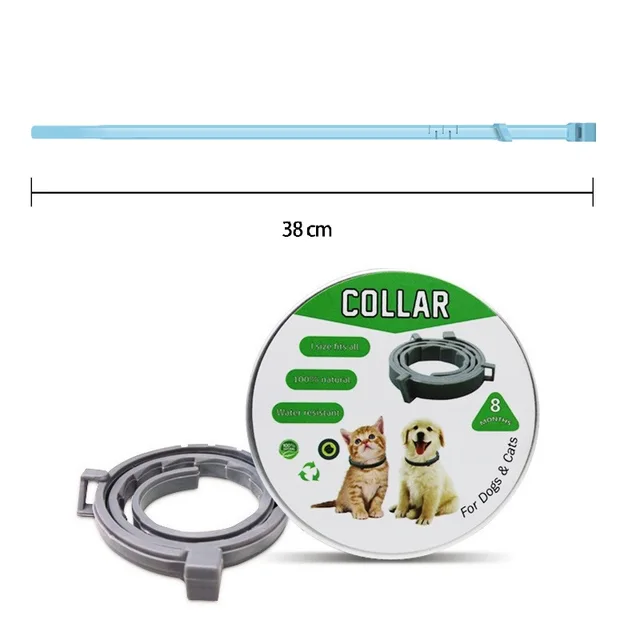 Collier anti puces et anti tiques pour chien de 8 mois accessoires pour animaux de compagnie