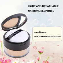 Пудра для макияжа, контроль жирности, водонепроницаемые ярче отбеливание тональный крем длительного действия
