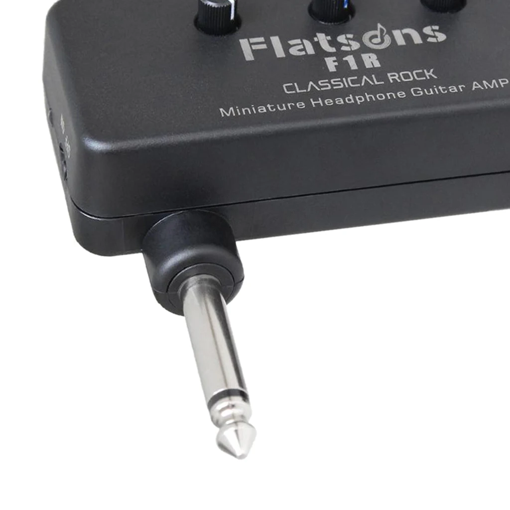 Mini Guitar Pocket Amplifier with with 3 5mm Headphone Jack AUX Input Plug and Play