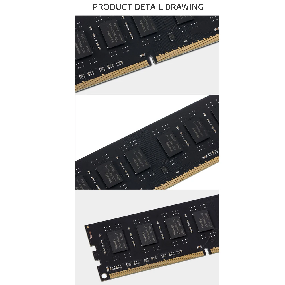 Memory Bank DDR3 Practical Replacement Desktop Computer Stable Performance Low Noise Easy Install Durable 2G 4G 8GRAM