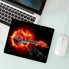 

Guitar Small Mouse Pad PC Computer Laptop Keyboard Mouse Mat Gaming Accessories Keyboard Gamers Decoracion Desk Pad LOL Mausepad