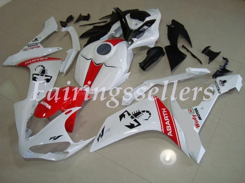 4 бесплатные подарки ABS Полный Танк обтекатель подходит для Yamaha YZF1000 R1 2007 2008 07 08 YZF R1 пользовательские обтекатели комплект синий белый черный