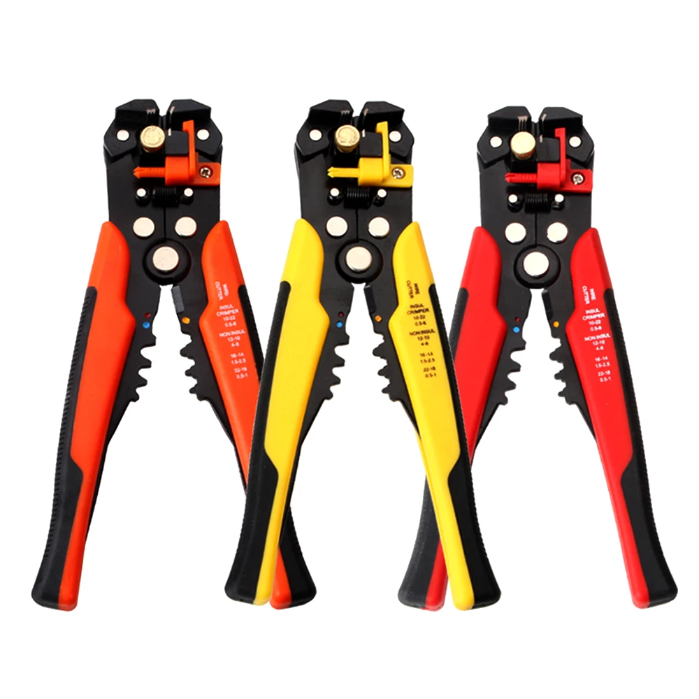 

8 Inches Wire Cutter Automatic Crimping Wire Stripper Multi-Functional Peeling Tools Terminal pliers Hardware Tool