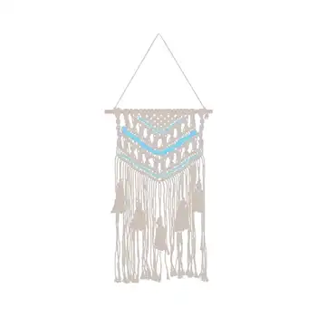 

Hand-woven Tapestry Side Wall Hanging Wall Tapestry Large Boho Wedding Backdrop Decoration for Indoor