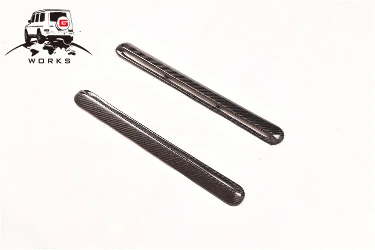 Mercedes Benz W463 G Class Wagon C Pillar Carbon Fiber Look 2pc 1990 - 2002 (3)