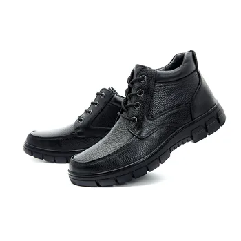 

Hiking Waterproof Trekking Boots Mountain Climbing Shoes Sports Rubber Sole Shoes Nubuck Men