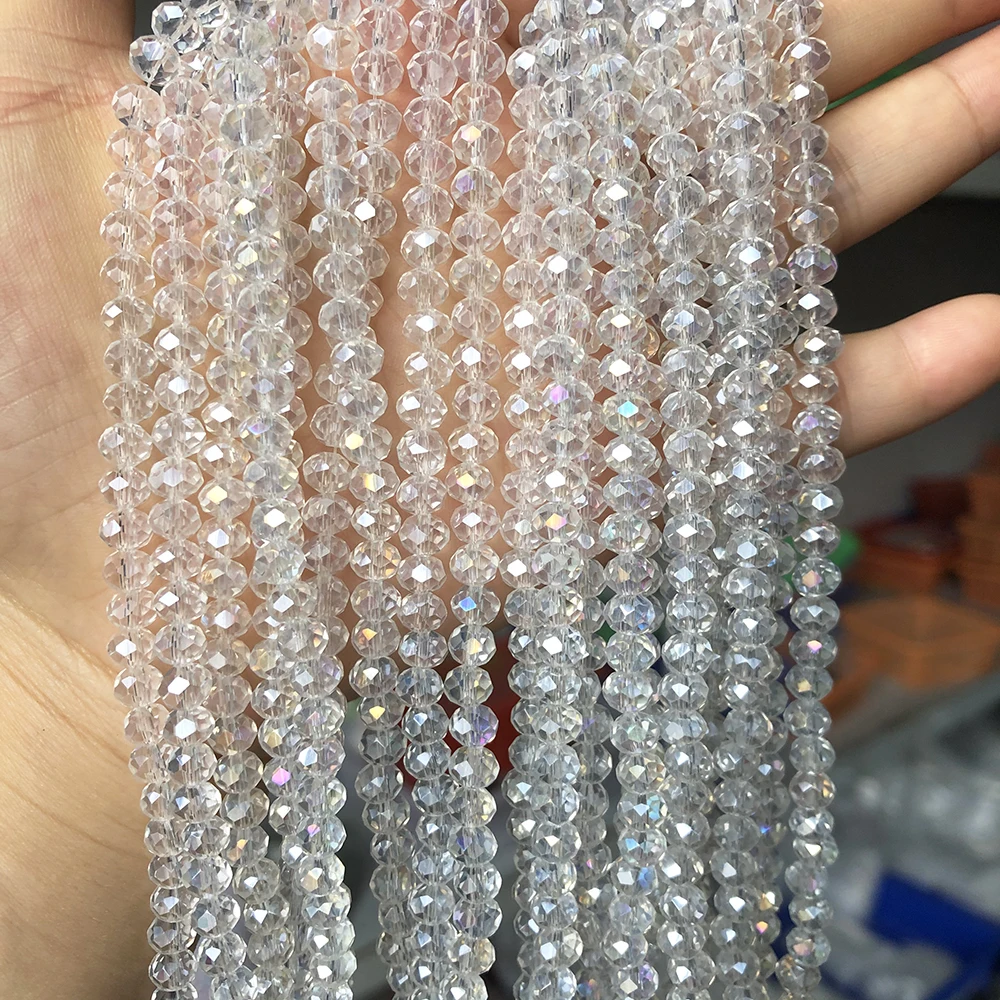 Perline Di Vetro Sfaccettate Bestewelry - 12 Fili Per Braccialetti Fai Da Te - Foto 7