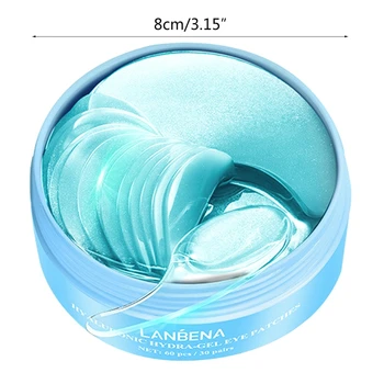 

2020 New 1Box Fine Lines Lighten Eye Patches Anti-aging Eye Mask Dark Eye Circles Remover