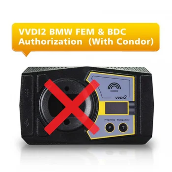 

Xhorse VVDI2 for BMW FEM & BDC Functions Authorization Service With Ikeycutter Condor