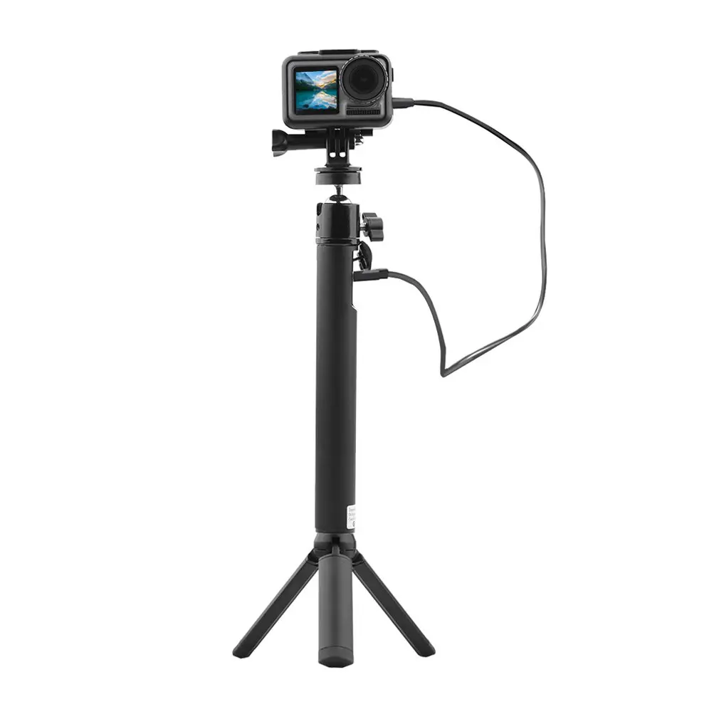 Для Dji Osmo экшн-Спортивная камера Мобильная мощная селфи палка для зарядки линии сокровища Штатив Комплект Спортивная камера аксессуары