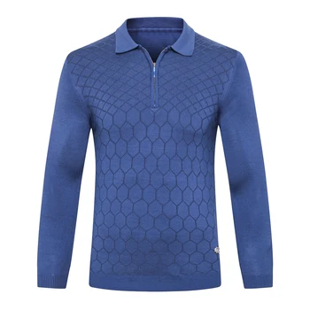 

Billionaire Sweater wool men's 2019 new casual zipper comfort high quality England embroidery big size M-6XL free shipping