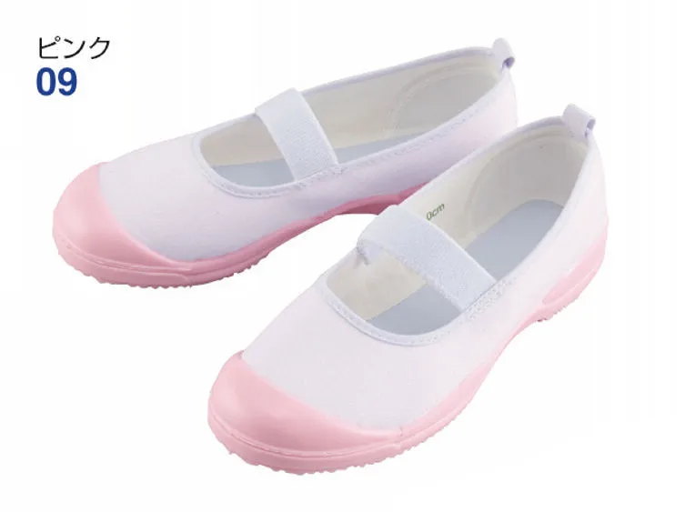 Light Pink Японская обувь для школьной униформы, тапочки Uwabaki, Спортивная домашняя обувь для спортзала, обувь для костюмированной вечеринки, на плоской подошве, противопотная, мягкая, удобная - Цвет: Light Pink
