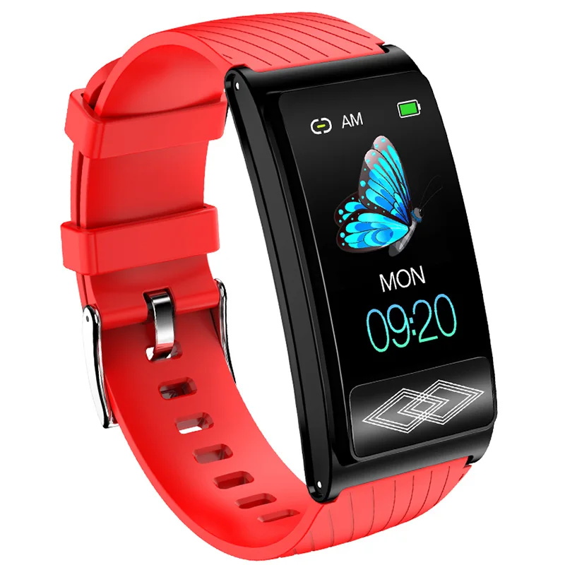 P10 Sport Smart Bracelet Blood Pressure Oxygen Heart Rate Monitor ECG Band Activity Tracker Waterproof HRV Healthy Index