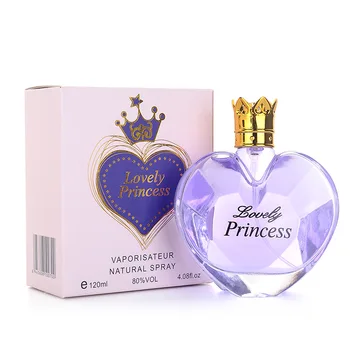 

120ml original lady perfume white musk princess perfume lasting fragrance gift box packaging perfume