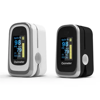 

Finger Oximeter Fingertip Pulse Oximeter Medical Equipment With Sleep Monitor Heart Rate Spo2 PR Pulse Oximeter with box