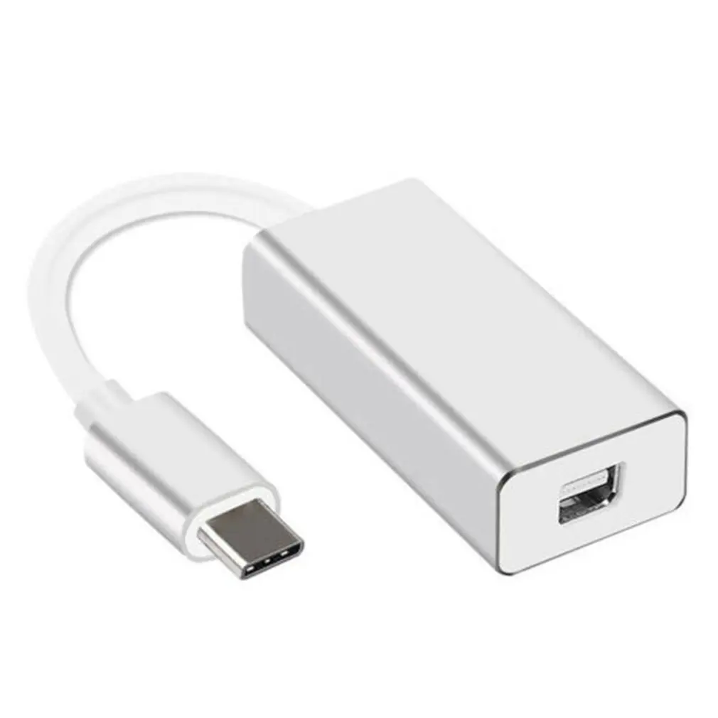 Silver 4K 60Hz 3 Usb-C для отображения порта конвертер Мини Размер Dp type-C адаптер для Macbook/Macbook Pro/Macbook Air для отображения порта - Цвет: Silver