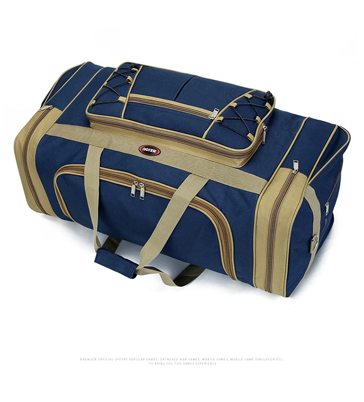 Wobag Мужская парусиновая Повседневная дорожная сумка с защитой от царапин большая вместительность дорожная сумка для багажа женская сумка для отдыха на природе