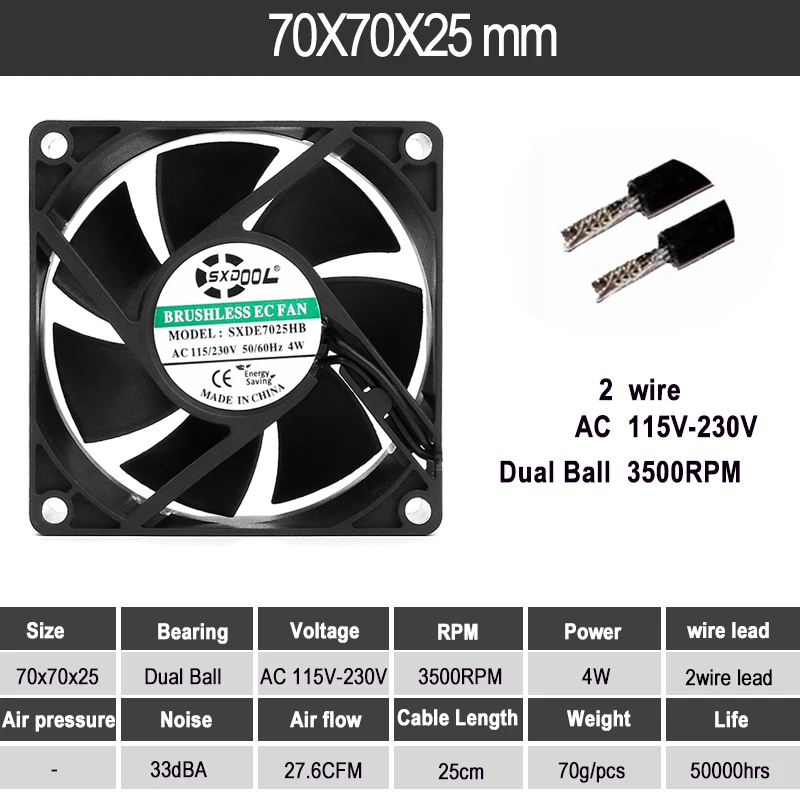 duplo, 2 fios, AC 110V, 120V, 220V,