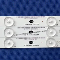 3pcs LED Backlight strip for PREMIER-PR-32B30 32LEW60 32LEU60 LC320EXN SE-A1 IC-A-HWAI32D235A ECHOM-32DB-4632DB008-A1 2