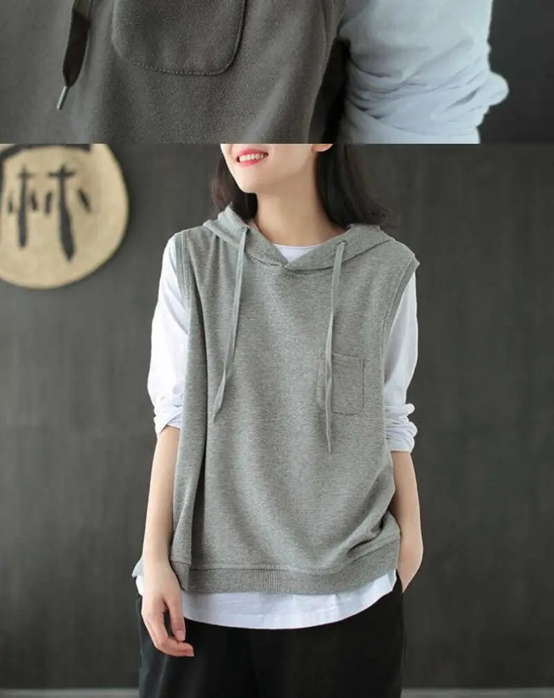 Hooded Sweatshirt Korean Fashion | Hooded Sweatshirt Cotton