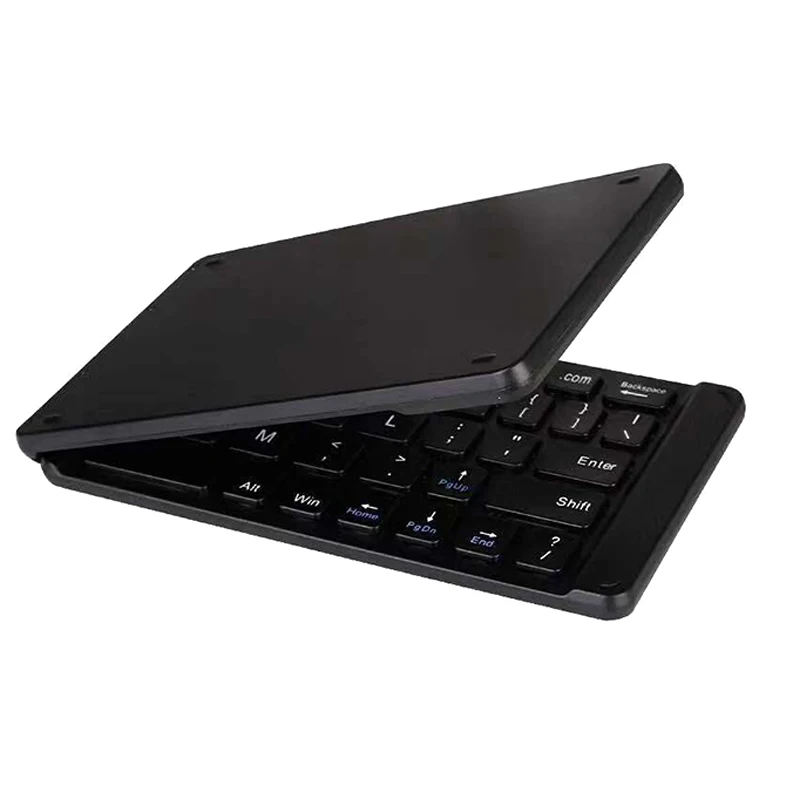 Складная Беспроводная Bluetooth клавиатура и мышь 2-в-1 перезаряжаемый Мини
