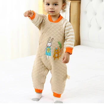 

Infant winter rompers Baby Onesies Newborn Long sleeve cotton Thick section Jumpsuit christmas kids clothes