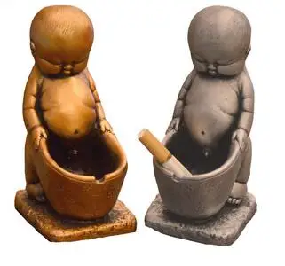 

RETRO HUMANOID ASHTRAY SMOKER ASHTRAY DECORATIVE ORNAMENTS BOYFRIEND GIFT HOME DECORATIVE CIGAR ASHTRAY ORNAMENTS