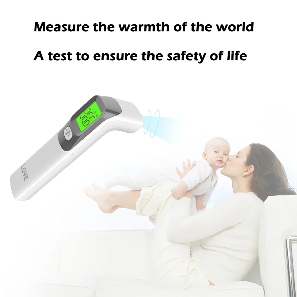 Прибор для измерения температуры лба взрослых/детей Бесконтактный инфракрасный