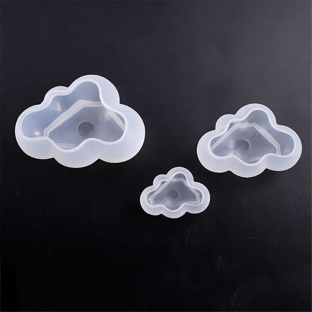 Silicone Mold Handicraft Cloud Mold DIY Baking Tools for Cake Fondant Chocolate Making Foldable Candy Mold