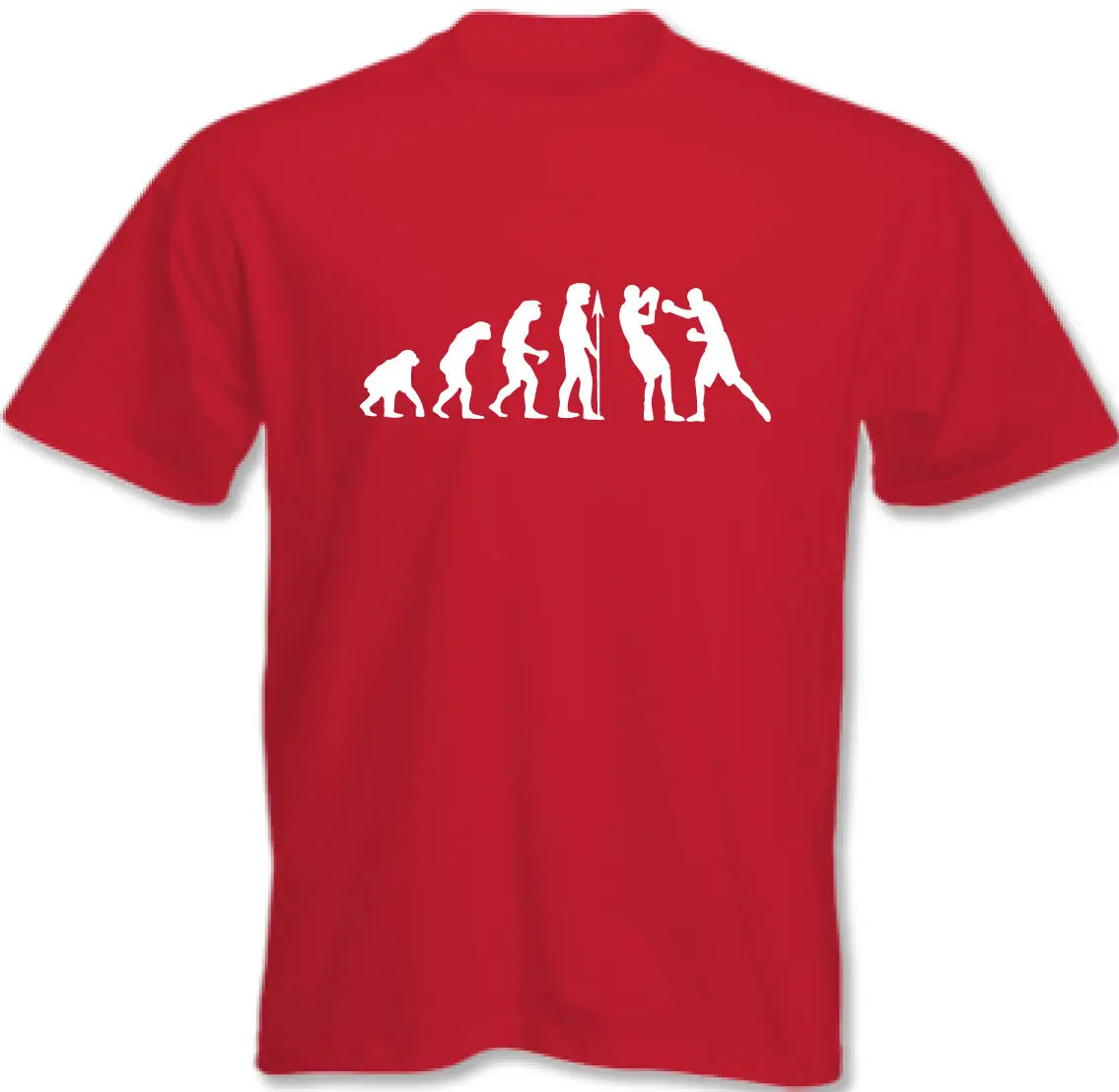

Evolution Of Boxing - Mens Funny T-Shirt