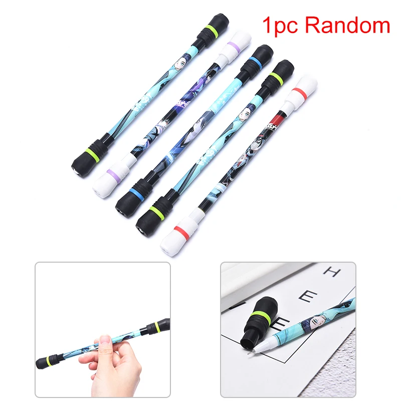 

1pcs Cute Glow Turn Foldable Pen Light Pen Beginner Turn Pen School Stationery