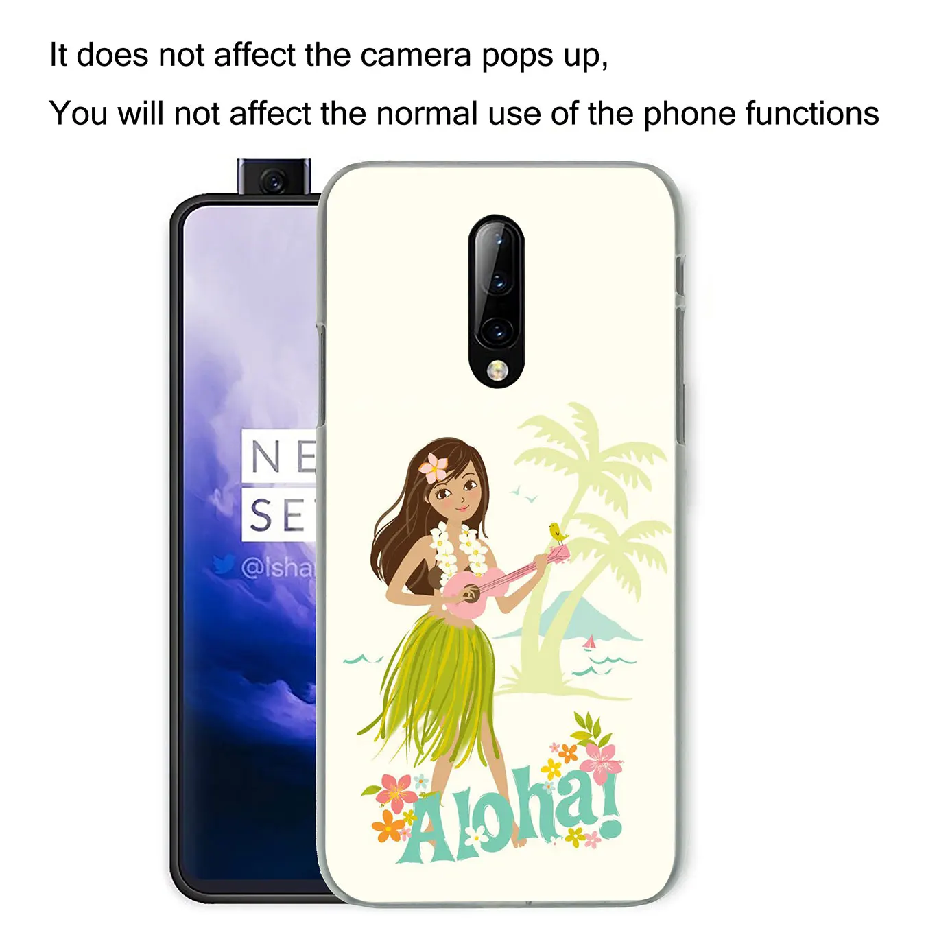 Чехол для мобильного телефона из жесткого пластика Oneplus 7T 7 Pro 6 6t 5 5T