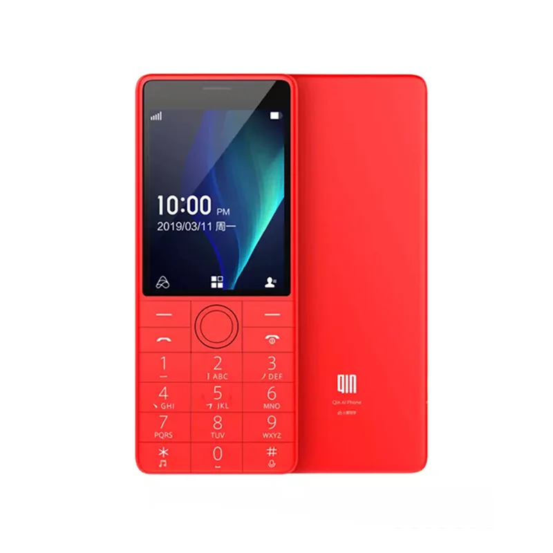Xiaomi Qin 1s+ VoLTE 4G сетевой Wifi 512MB+ 4G 2,8 дюймов 1480mAh Bluetooth 4,2 инфракрасный пульт дистанционного управления gps Две sim-карты - Цвет: Red