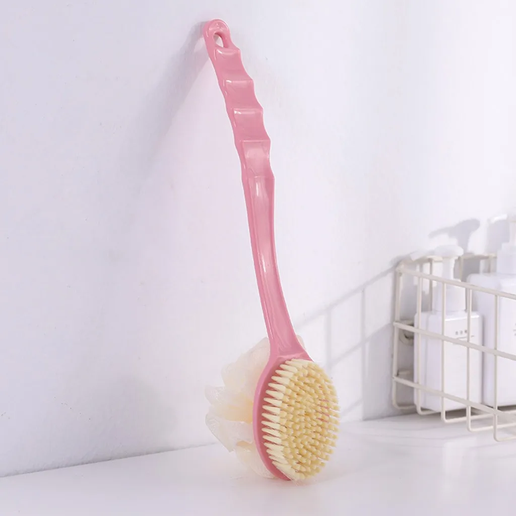 Long Handle Back Body Brush Bath Shower Scrubber Exfoliating Scrub Skin Massages Bathing Skin Care Body Cleaning Brush