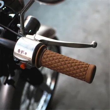 

22mm Handle Hand Grips Motorcycle Handlebar Grip Rubber Gel Sleeve 2 Pieces Motorcycle Accessories