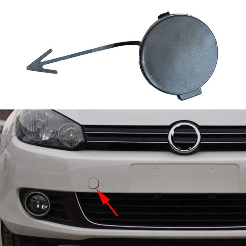 

Авто передний бампер Буксировочный Крюк Крышка глаза для VW Golf MK6 2009 2010 2011 2012 5K0807241
