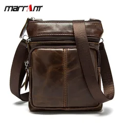 Shoulder Bag Men's Men's Real-Leather Bag First Layer Cowhide Business Casual Men's Bags Shoulder Messenger Bag