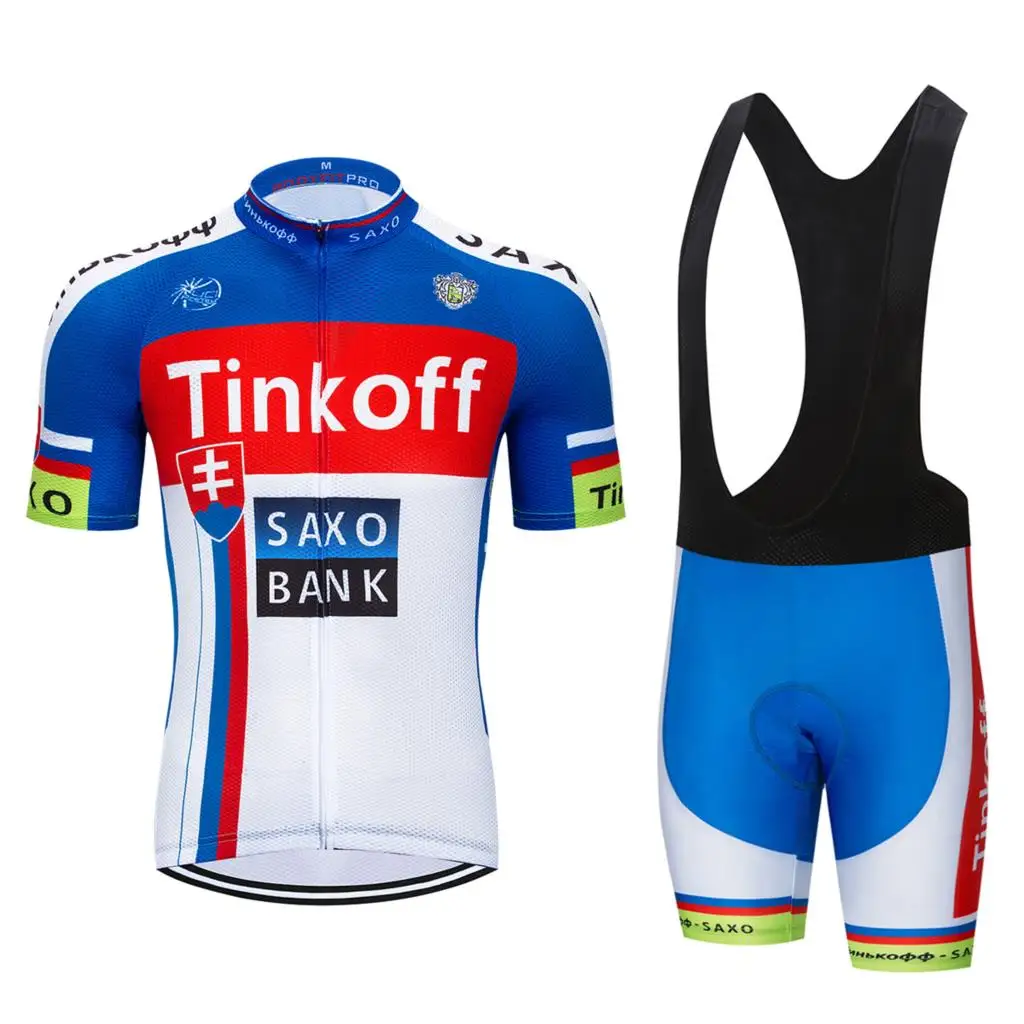 tinkoff одежда для велоспорта Джерси быстросохнущая велосипедная одежда мужская летняя команда майки для велоспорта 20D набор велошорт - Цвет: 8