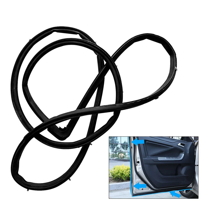 

For 2003-2007 Honda Accord Sedan Oem 72365SDAA01 Front Left Driver Side Car Door Weatherstrip Passengers Rear door Sub Seal