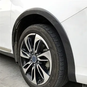 

Pair 1.5m Universal Rubber Car Wheel Arch Protection Moldings Trim Anti-scratch Mudguard Auto Tire Protection Cover Stick