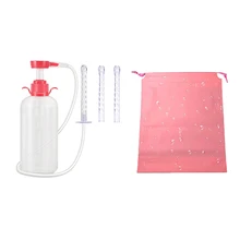 

Healthy Vaginal Clearner Anal Douche Enema Tool Reusable Medical Vagina Irrigator Ass Anus Cleaning Syringe Female Vagina Washer