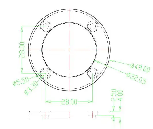 2x Two-Color LED Chip H1 H4 Hi/Low HB2 H7 H8 H11