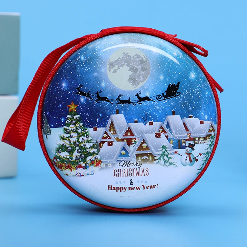 Christmas6 Лидер продаж, кошелек для монет с героями мультфильмов, Эльза, Анна, принцесса, чехол для ключей для девочек, кошелек, детский Снежная королева, гарнитура, сумка для монет - Цвет: Christmas6