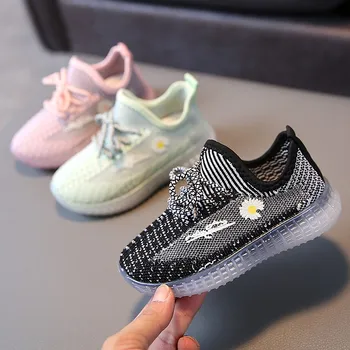 

DeeLerShion Children Shoes Girls Boys Sneakers lace up Soft Bottom Comfortable Kids Sneaker Toddler Casual Flat Sports Shoes