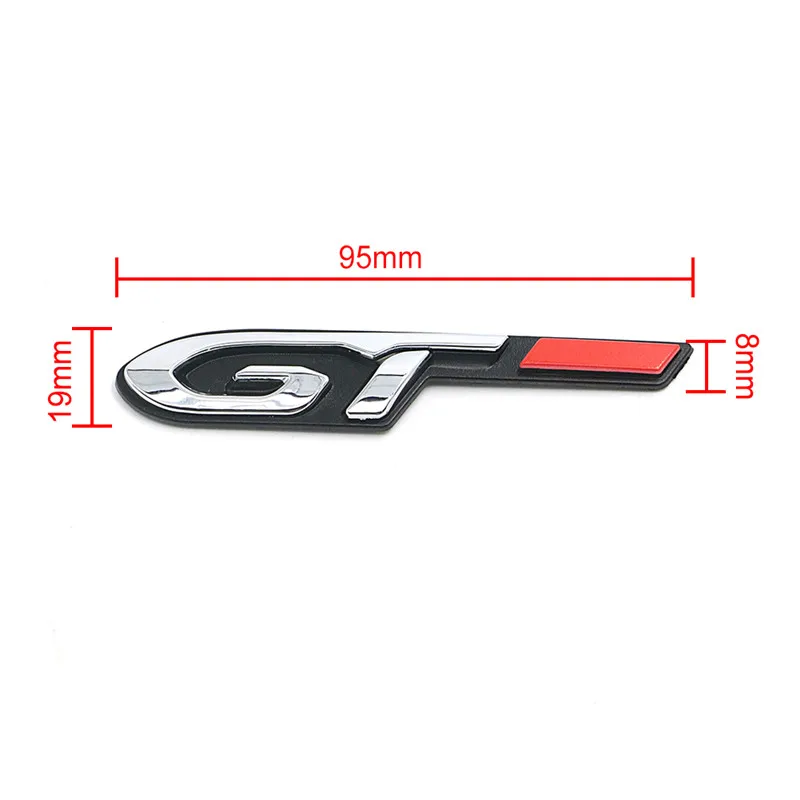 Хром GT 3D значок эмблема наклейка для peugeot 5008 4008 3008GT 2008 508 408 308 208 301 4008 5008 авто задний багажник отделка наклейка