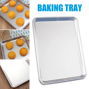 

Silvery Rectangular Aluminum Alloy Cake Baking Tray Safe and Environmentally Friendly Best Price